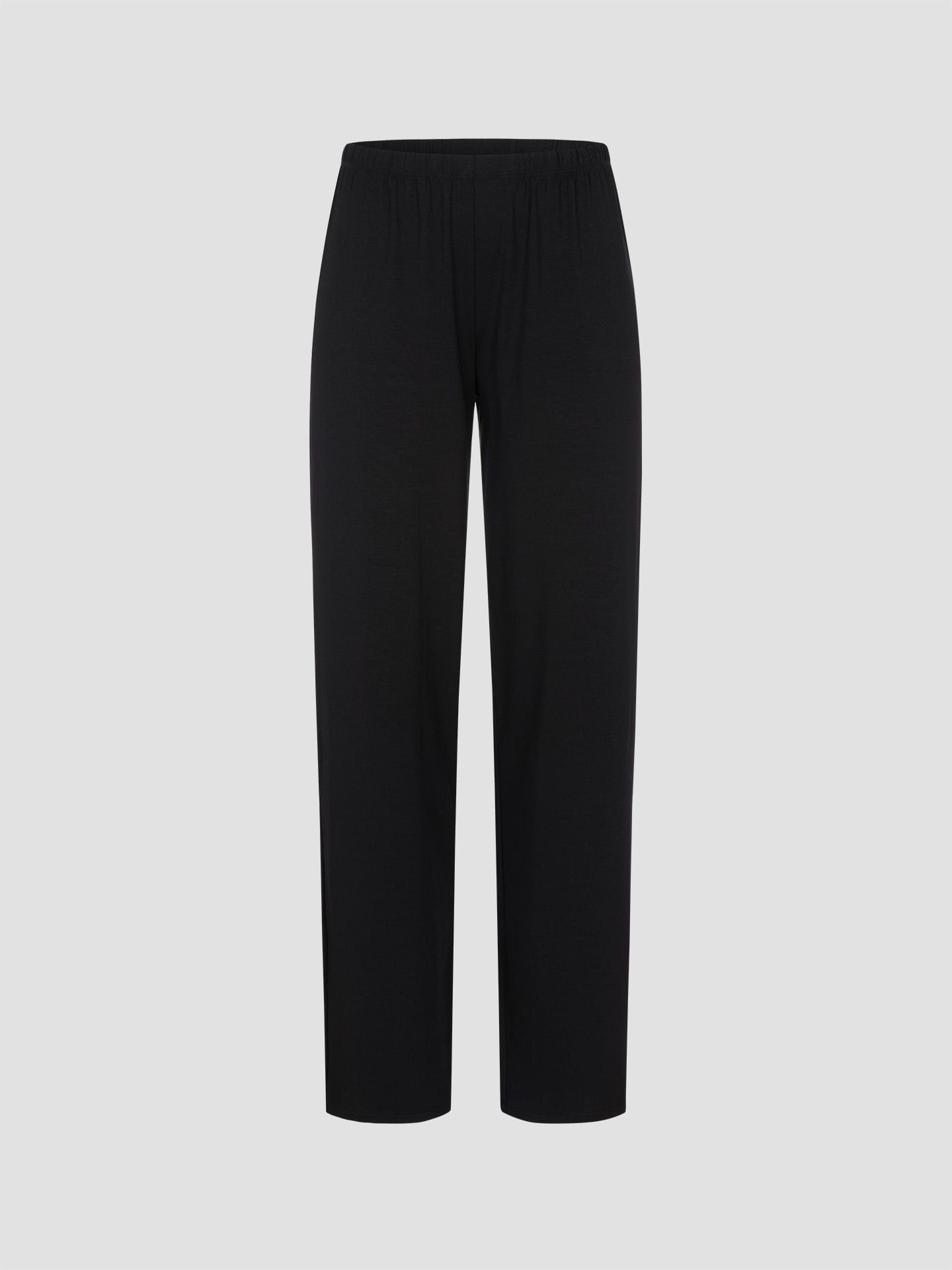 Light Touch Long Sleep Pants black 38